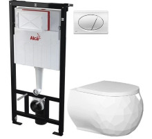 Комплект подвесной унитаз Bien Pent PNKA052N1VP0W3000 + система инсталляции AlcaPlast AM101/11203:1RUSSETM71