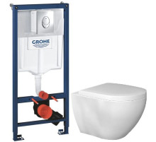 Комплект подвесной унитаз Bien Dune DNKA052N1VP0W3000 + система инсталляции Grohe 38721001