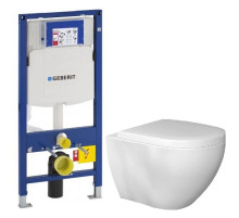 Комплект подвесной унитаз Bien Dune DNKA052N1VP0W3000 + система инсталляции Geberit 111.300.00.5