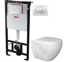 Комплект подвесной унитаз Bien Dune DNKA052N1VP0W3000 + система инсталляции AlcaPlast AM101/11203:1RUSSETM71
