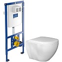 Комплект подвесной унитаз Bien Dune DNKA052N1VP0W3000 + система инсталляции Villeroy & Boch 92246100