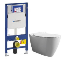 Комплект подвесной унитаз Bien Mineral MNKA052N1VP0W3000 + система инсталляции Geberit 111.300.00.5