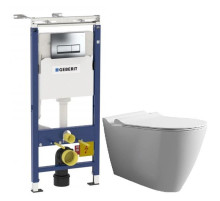 Комплект подвесной унитаз Bien Mineral MNKA052N1VP0W3000 + система инсталляции Geberit 458.125.21.1