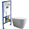 Комплект подвесной унитаз Bien Mineral MNKA052N1VP0W3000 + система инсталляции Villeroy & Boch 92246100