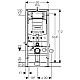 Приобрести Комплект подвесной унитаз Toto CF CW132Y#NW1 + VC130 + система инсталляции Geberit 111.300.00.5 в магазине сантехники Santeh-Crystal.ru