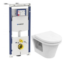 Комплект подвесной унитаз Toto CF CW132Y#NW1 + VC130 + система инсталляции Geberit 111.362.00.5