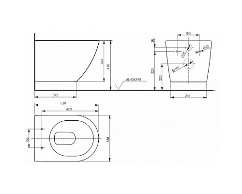 Купить Комплект подвесной унитаз Toto NC CW762Y + VC100N + система инсталляции Grohe 38772001 в магазине сантехники Santeh-Crystal.ru