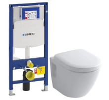 Комплект подвесной унитаз Toto NC CW762Y + VC100N + система инсталляции Geberit 111.300.00.5