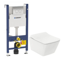 Комплект подвесной унитаз Toto SP CW532Y + TC512F + система инсталляции Geberit 458.124.21.1