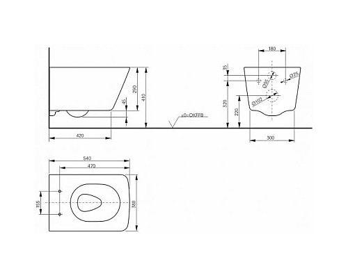 Заказать Комплект подвесной унитаз Toto SP CW532Y + TC512F + система инсталляции Geberit 458.124.21.1 в магазине сантехники Santeh-Crystal.ru