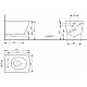 Приобрести Комплект подвесной унитаз Toto SP CW532Y + TC512F + система инсталляции Geberit 458.125.21.1 в магазине сантехники Santeh-Crystal.ru