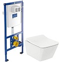 Комплект подвесной унитаз Toto SP CW532Y + TC512F + система инсталляции Villeroy & Boch 92246100