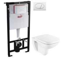 Комплект подвесной унитаз Roca Debba 346997000 + ZRU9302826 + система инсталляции AlcaPlast AM101/11203:1RUSSETM70