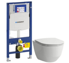 Комплект подвесной унитаз Laufen Pro 8.2096.6.000.000.1 + 8.9896.6.000.000.1 + система инсталляции Geberit 111.300.00.5