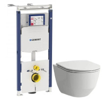 Комплект подвесной унитаз Laufen Pro 8.2096.6.000.000.1 + 8.9896.6.000.000.1 + система инсталляции Geberit 111.362.00.5