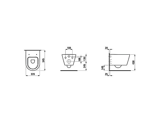 Заказать Комплект подвесной унитаз Laufen Kartell by Laufen 8.2033.6.000.000.1 + 8.9133.1.000.000.1 + система инсталляции Grohe 38772001 в магазине сантехники Santeh-Crystal.ru