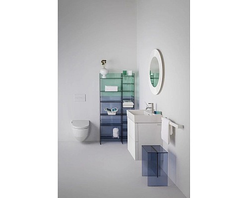 Заказать Комплект подвесной унитаз Laufen Kartell by Laufen 8.2033.6.000.000.1 + 8.9133.1.000.000.1 + система инсталляции Grohe 38772001 в магазине сантехники Santeh-Crystal.ru