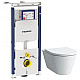 Купить Комплект подвесной унитаз Laufen Kartell by Laufen 8.2033.6.000.000.1 + 8.9133.1.000.000.1 + система инсталляции Geberit 111.362.00.5 в магазине сантехники Santeh-Crystal.ru