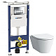 Заказать Комплект подвесной унитаз Laufen Kartell by Laufen 8.2033.6.000.000.1 + 8.9133.1.000.000.1 + система инсталляции Geberit 458.125.21.1 в магазине сантехники Santeh-Crystal.ru