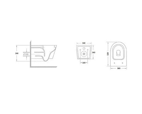 Заказать Комплект подвесной унитаз Teka Manacor 11.732.00.02 + система инсталляции Grohe 38772001 в магазине сантехники Santeh-Crystal.ru