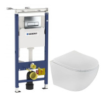 Комплект подвесной унитаз Teka Manacor 11.732.00.02 + система инсталляции Geberit 458.125.21.1