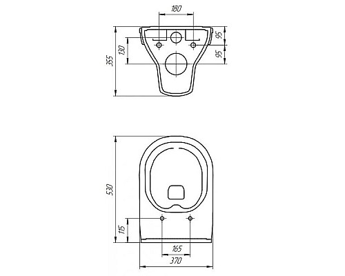 Приобрести Комплект подвесной унитаз Cersanit City MZ-CITY-COn-S-DL + система инсталляции Grohe 38772001 в магазине сантехники Santeh-Crystal.ru