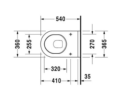 Приобрести Комплект подвесной унитаз Duravit Starck 3 2200090000 + 0063810000 + система инсталляции Tece 9300302 + 9240921 в магазине сантехники Santeh-Crystal.ru