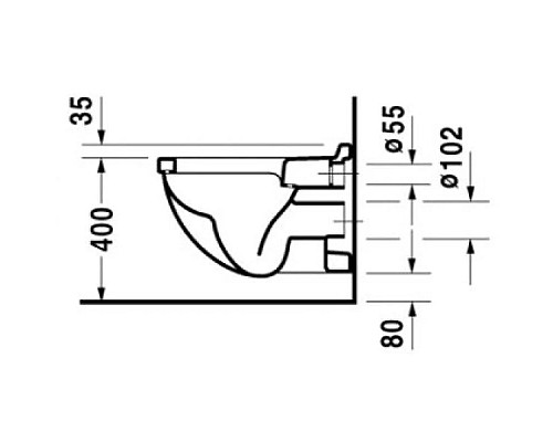 Приобрести Комплект подвесной унитаз Duravit Starck 3 2200090000 + 0063810000 + система инсталляции Tece 9300302 + 9240921 в магазине сантехники Santeh-Crystal.ru