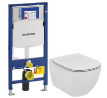 Комплект подвесной унитаз Ideal Standard Tesi T007901 + T352701 + система инсталляции Geberit 111.300.00.5