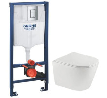 Комплект подвесной унитаз Teka Nexos 117320001 + система инсталляции 38772001