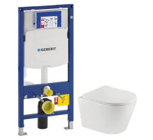 Комплект подвесной унитаз Teka Nexos 117320001 + система инсталляции 111.300.00.5