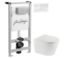 Комплект подвесной унитаз Teka Nexos 117320001 + система инсталляции E5504-NF + E4316-00