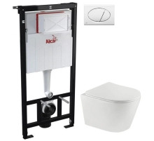 Комплект подвесной унитаз Teka Nexos 117320001 + система инсталляции AM101/11203:1RUSSETM70