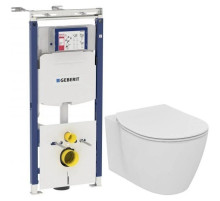 Комплект подвесной унитаз Ideal Standard Connect E771801 + E772401 + система инсталляции Geberit 111.362.00.5