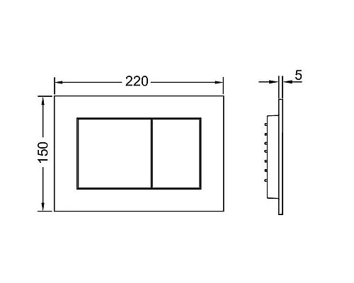 Приобрести Комплект подвесной унитаз Jacob Delafon Patio EDV102-00 + E70021-00 + система инсталляции TECE 9300302 + 9240401 в магазине сантехники Santeh-Crystal.ru