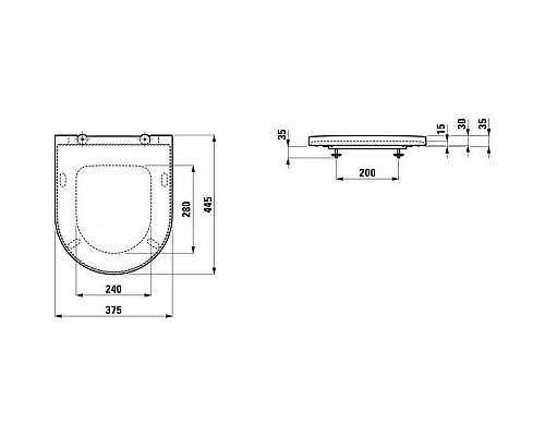 Заказать Комплект подвесной унитаз Laufen Kartell by Laufen 8.2033.6.000.000.1 + 8.9133.1.000.000.1 + система инсталляции TECE 9300302 + 9240401 в магазине сантехники Santeh-Crystal.ru