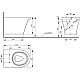 Заказать Комплект подвесной унитаз Toto CF CW132Y#NW1 + VC130 + система инсталляции TECE 9300302 + 9240401 в магазине сантехники Santeh-Crystal.ru