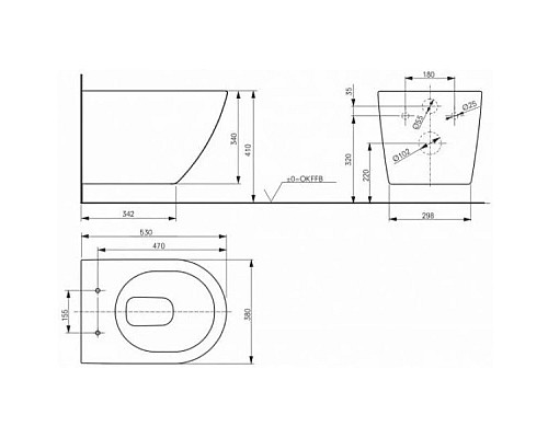 Приобрести Комплект подвесной унитаз Toto NC CW762Y + VC100N + система инсталляции TECE 9300302 + 9240401 в магазине сантехники Santeh-Crystal.ru