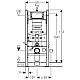 Заказать Комплект подвесной унитаз OWL 1975 Vind OWLT190302 + система инсталляции Geberit 111.362.00.5 в магазине сантехники Santeh-Crystal.ru