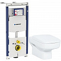 Комплект подвесной унитаз Creavit Sphinx SP320-11CB00E-0000 + KC1803.01.0000E + система инсталляции Geberit 111.362.00.5
