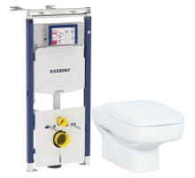 Комплект подвесной унитаз Creavit Sphinx SP320-11CB00E-0000 + KC1803.01.0000E + система инсталляции Geberit 111.362.00.5
