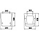 Заказать Комплект подвесной унитаз Creavit Bull BL320-11CB00E-0000 + KC0603.01.0000E + система инсталляции Grohe 38772001 в магазине сантехники Santeh-Crystal.ru