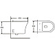 Купить Комплект подвесной унитаз Orange C01-100W + система инсталляции AlcaPlast AM101/11203:1RUSSETM71 в магазине сантехники Santeh-Crystal.ru
