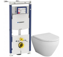 Комплект подвесной унитаз Am.Pm Spirit 2.0 C701700WH + C707857WH + система инсталляции Geberit 111.362.00.5