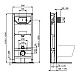 Купить Комплект подвесной унитаз T0079V1 + T3527V1 + система инсталляции R020467 Ideal Standard Prosys Tesi AquaBlade T0079V15SW в магазине сантехники Santeh-Crystal.ru