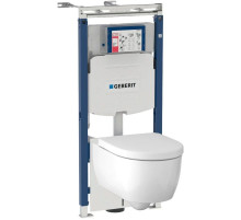 Комплект подвесной унитаз 204060000 + 574130000 + система инсталляции 111.362.00.5 Geberit iCon 500.362.00.I