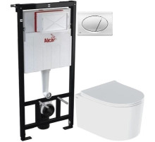 Комплект подвесной унитаз IDDIS Stone STORDSEI25 + система инсталляции AlcaPlast AM101/11203:1RUSSETM71