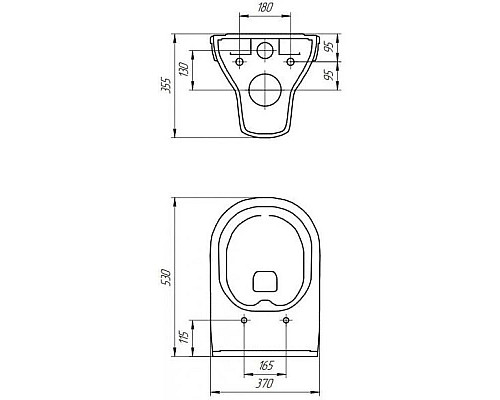 Приобрести Комплект подвесной унитаз Cersanit City MZ-CITY-COn-S-DL + система инсталляции Villeroy & Boch 92246100 + 92249068 в магазине сантехники Santeh-Crystal.ru