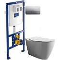 Комплект подвесной унитаз Bien Mineral MNKA052N1VP0W3000 + система инсталляции Villeroy & Boch 92246100 + 92249061