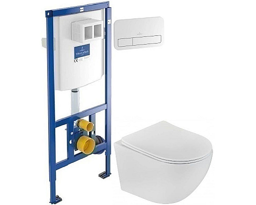 Santeh-Crystal.ru: Комплект подвесной унитаз Teka Manacor 11.732.00.02 + система инсталляции Villeroy & Boch 92246100 + 92249068 Заказать Комплект подвесной унитаз Teka Manacor 11.732.00.02 + система инсталляции Villeroy & Boch 92246100 + 92249068 в магазине сантехники Santeh-Crystal.ru
